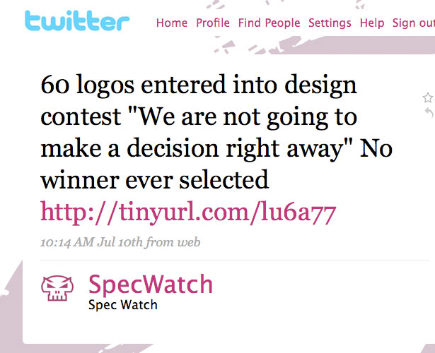 Interview with SpecWatch: <br/>The Naked Truth About Design Contests 3 146