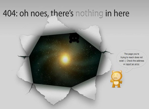 50 Creative and Inspiring 404 Pages 404 Post Image