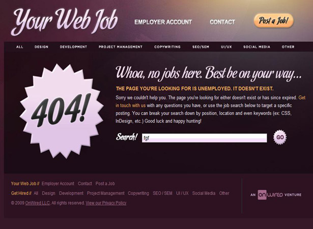 50 Creative and Inspiring 404 Pages 404 Post Image