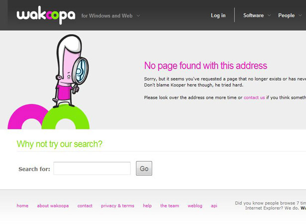 50 Creative and Inspiring 404 Pages 404 Post Image