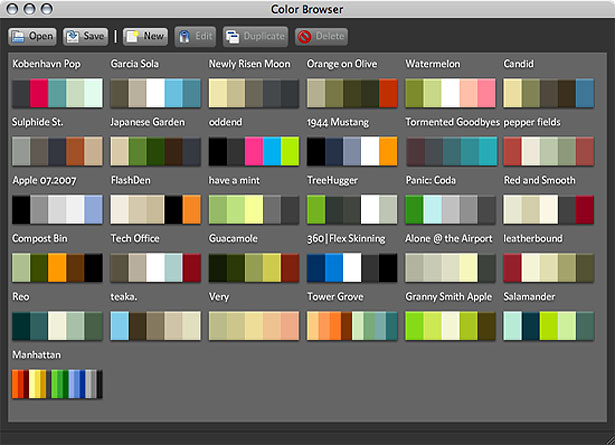 40 Great Adobe AIR Applications for Designers and Developers colorbrowser