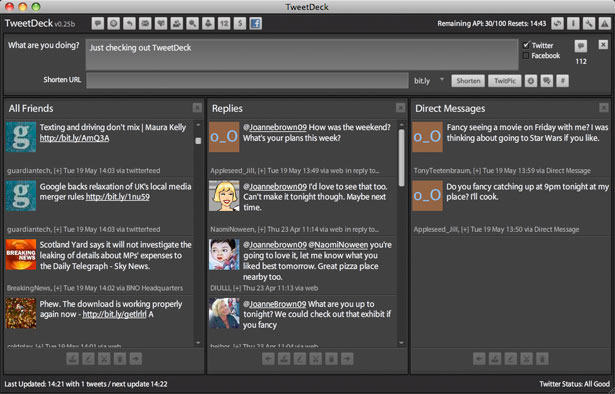 40 Great Adobe AIR Applications for Designers and Developers tweetdeck