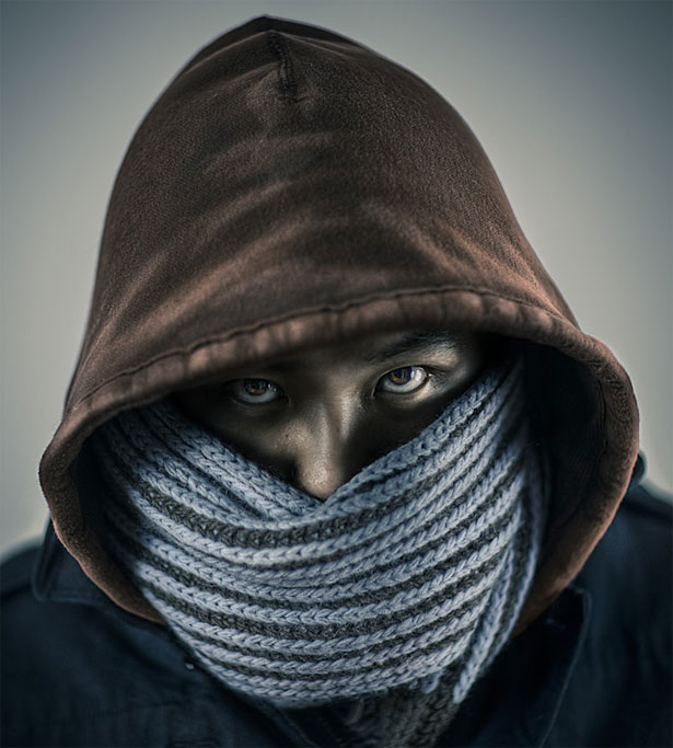 20 Amazing Examples of HDR Portraits day 1 365 its cold outside