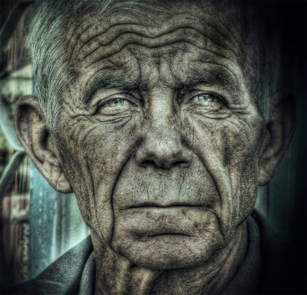 20 Amazing Examples of HDR Portraits Old man in HDR by Mayheam