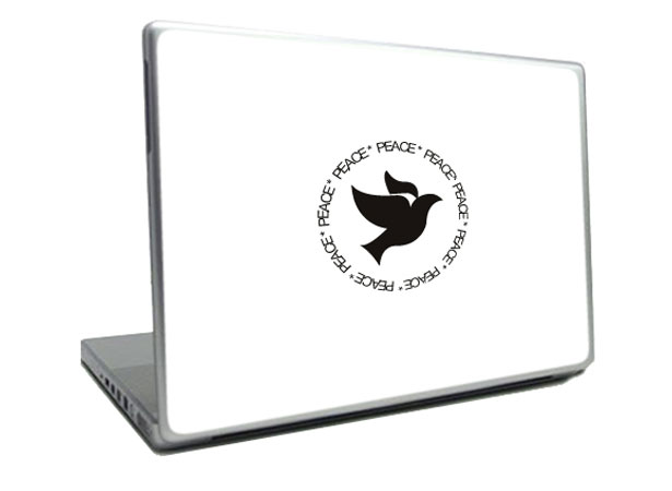 80 Creative Ways to Customize Your MacBook schtickers peacedove
