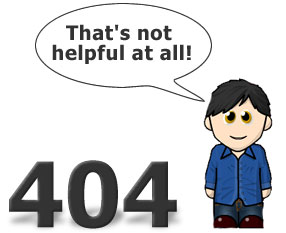 10 Tips to Create a More Usable Web 404 error