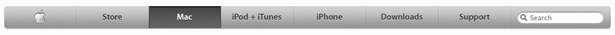 Apple navigation