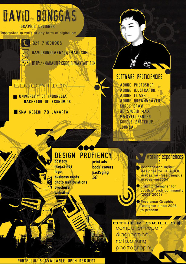 30 Artistic and Creative Résumés 24 42