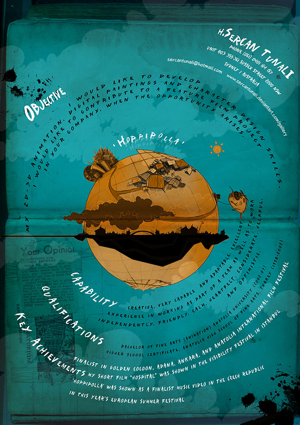 30 Artistic and Creative Résumés 28 24