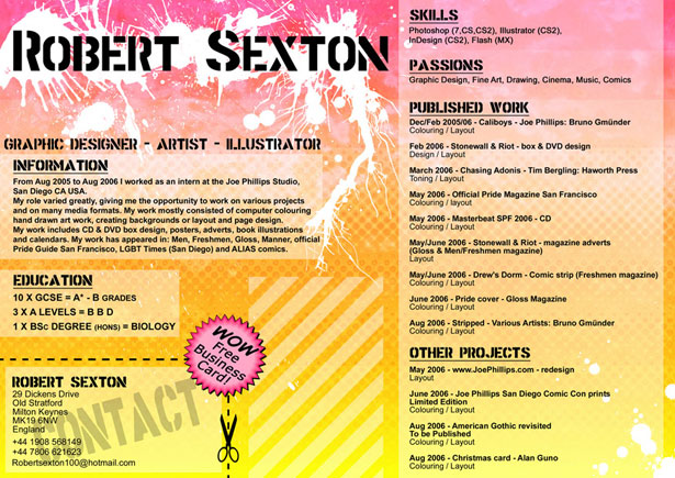 30 Artistic and Creative Résumés 33 13