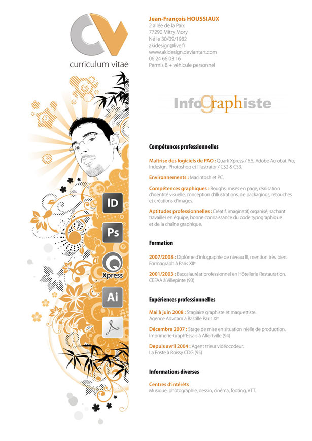 30 Artistic and Creative Résumés 35 9