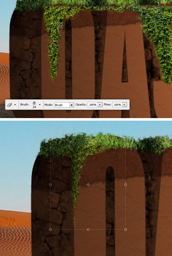 Create a 3D Text Scene Using Photoshop oasis 22