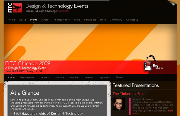 Worldwide Conferences for Web Designers