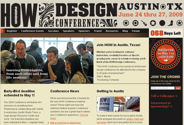 Worldwide Conferences for Web Designers dkmb86g 260dp8hf2c6 b