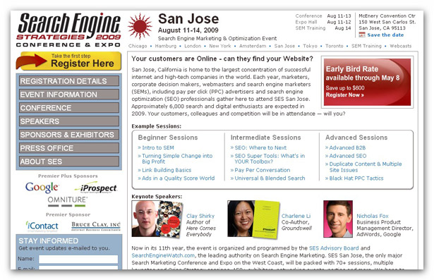 Worldwide Conferences for Web Designers dkmb86g 275gwsq5v5p b