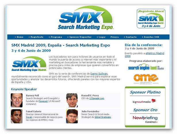 Worldwide Conferences for Web Designers