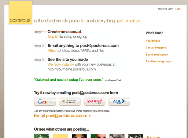 Simplifying Website Usability: The 3 Step Approach Posterous