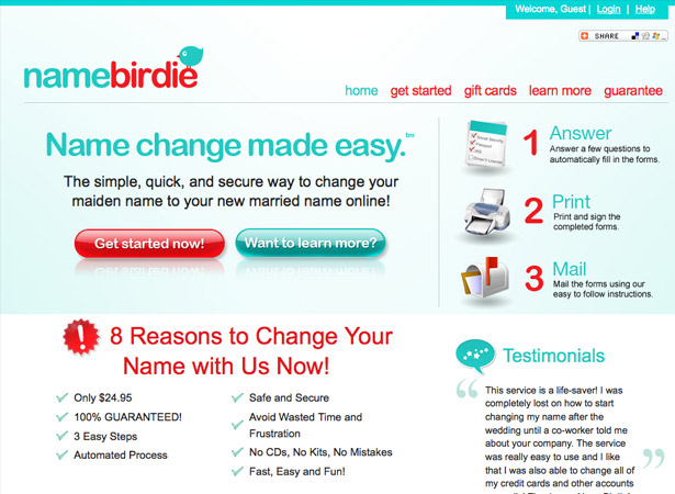 Simplifying Website Usability: The 3 Step Approach Name Birdie