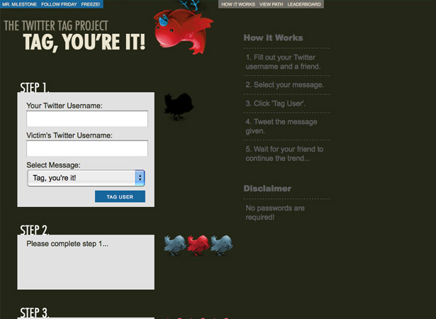 Simplifying Website Usability: The 3 Step Approach Twitter Tag Project