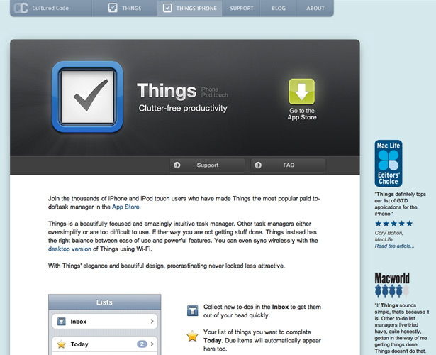 40 Awesome iPhone Application Websites things