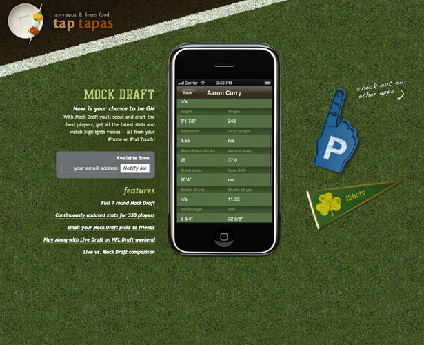 40 Awesome iPhone Application Websites mockdraft