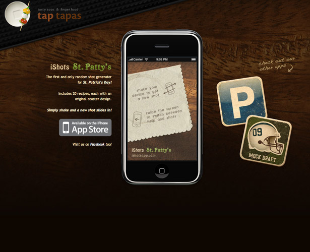 40 Awesome iPhone Application Websites ishots