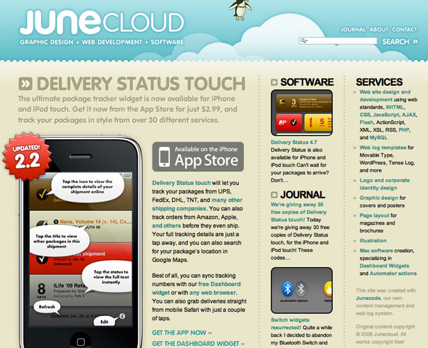40 Awesome iPhone Application Websites junecloud