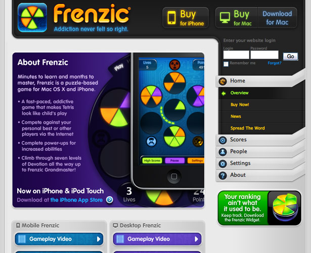 40 Awesome iPhone Application Websites frenzic