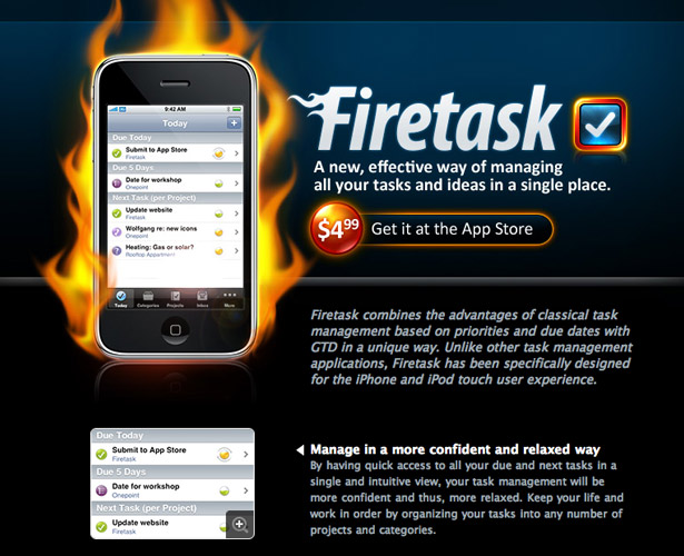 40 Awesome iPhone Application Websites firetask1