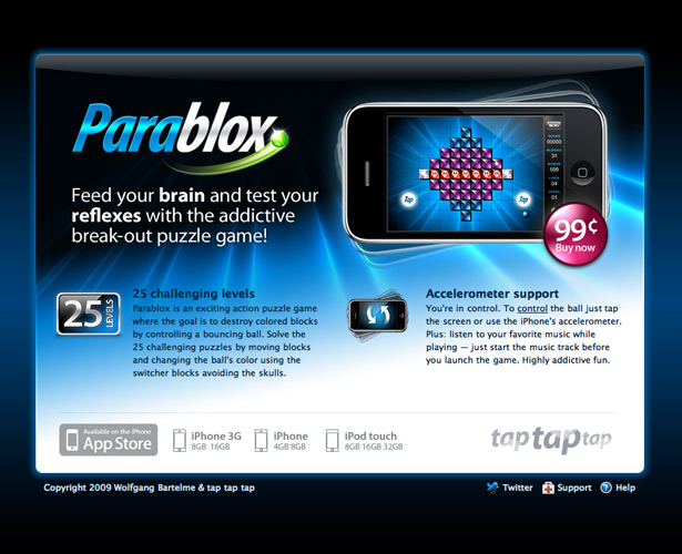 40 Awesome iPhone Application Websites parablox