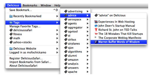 20 Excellent Plugins for Safari Delicious Safari