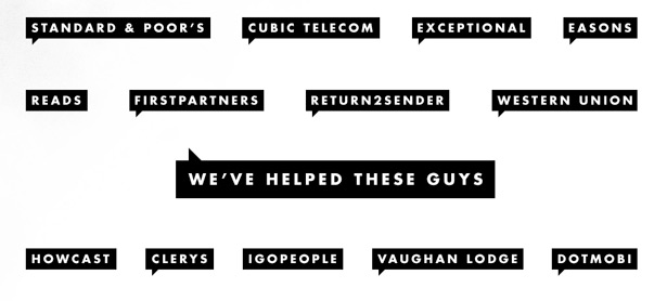 101 Examples of Text Treatments on the Web bg_black_white