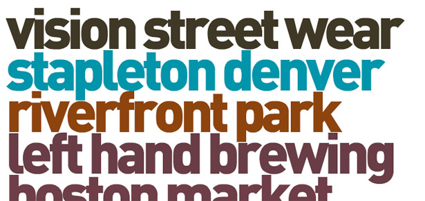 101 Examples of Text Treatments on the Web color_vision_streetwear