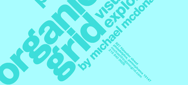 101 Examples of Text Treatments on the Web angle_organic_grid