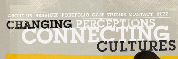 101 Examples of Text Treatments on the Web angle_changeing_cultures