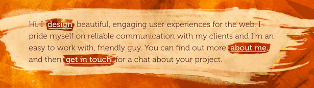 101 Examples of Text Treatments on the Web highlight_matt