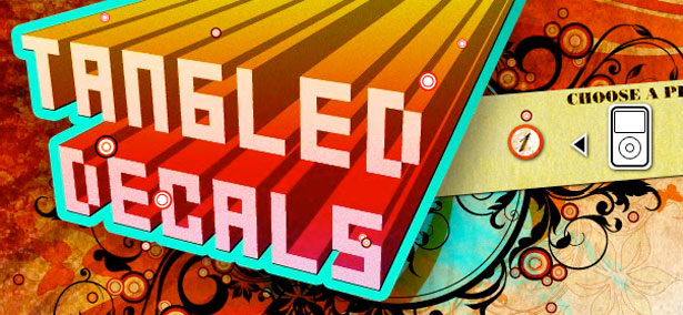 101 Examples of Text Treatments on the Web 3d_tangled
