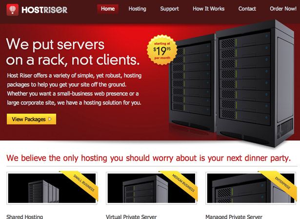 50 Excellent Corporate Website Designs hostriser1