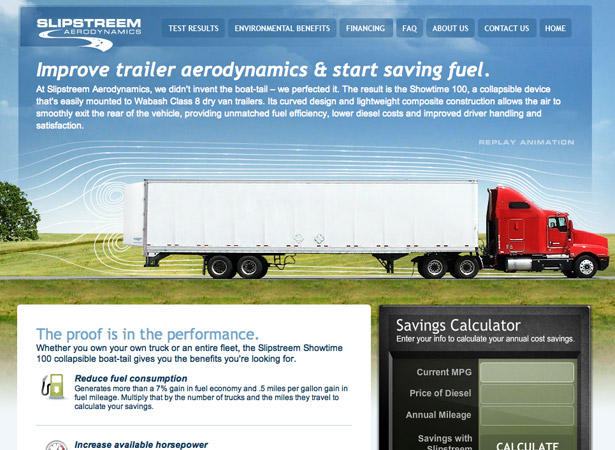 50 Excellent Corporate Website Designs slipstream