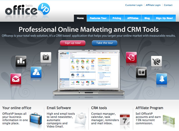 50 Excellent Corporate Website Designs officevp