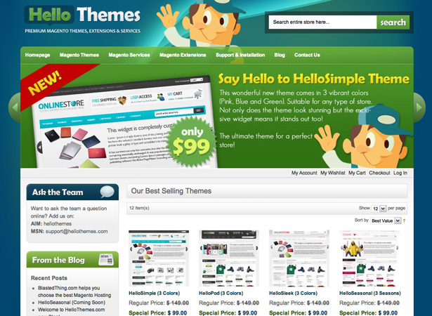 50 Excellent Corporate Website Designs hellothemes 1