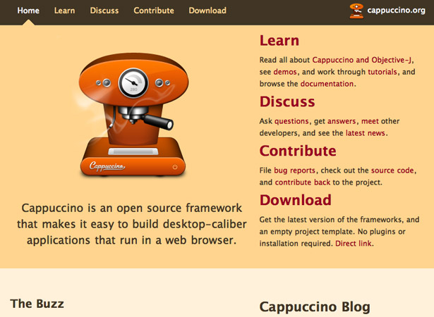 50 Excellent Corporate Website Designs cappuccino