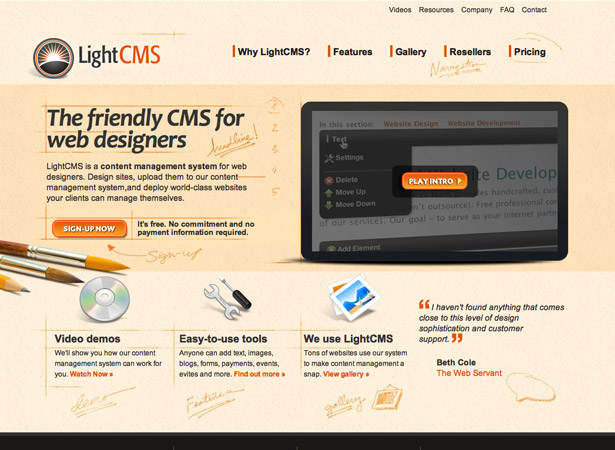 50 Excellent Corporate Website Designs lightcms