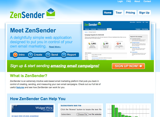 50 Excellent Corporate Website Designs zensender