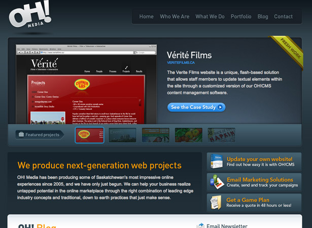 50 Excellent Corporate Website Designs oh