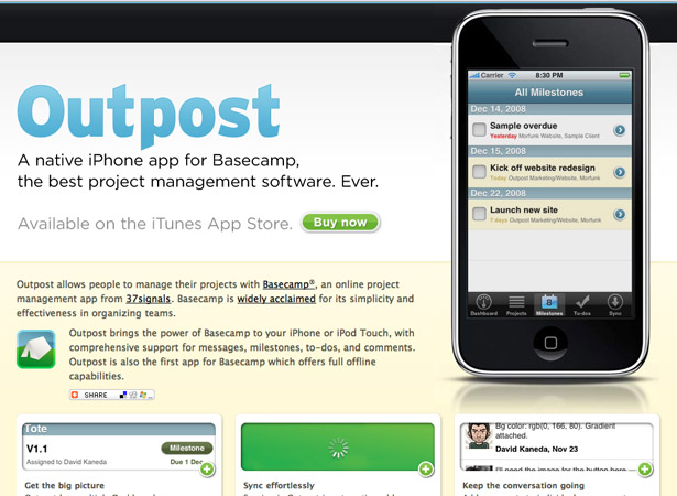 50 Excellent Corporate Website Designs outpost
