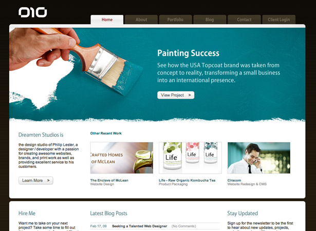 50 Excellent Corporate Website Designs dreamten