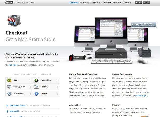50 Excellent Corporate Website Designs checkout 1