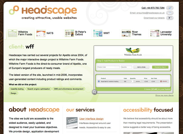 50 Excellent Corporate Website Designs headscape