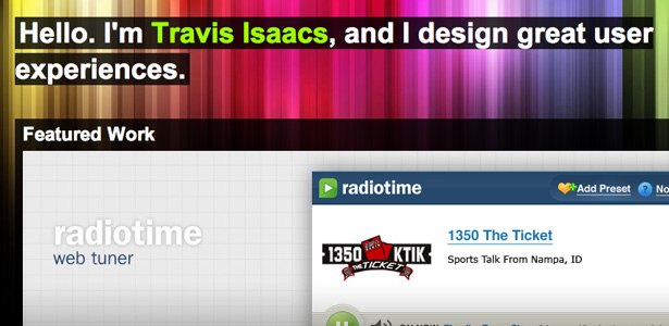 50 Inspirational Website Introductions travisisaacs